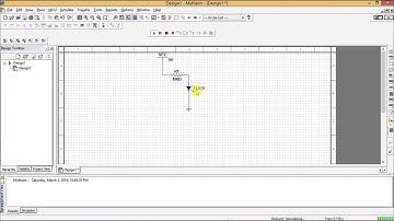 How To Turn on & off The LED In Multisim Software