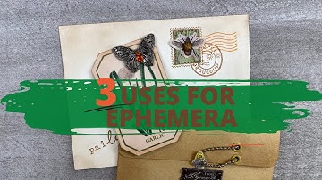 How to Use Ephemera in Your Scrapbooking