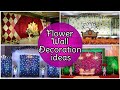 Flower wall decoration ideasflower pasting wall ideasflower wall backdropflower wall designs