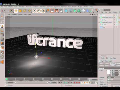 Cinema 4d How To Make An Easy 3D Intro - YouTube