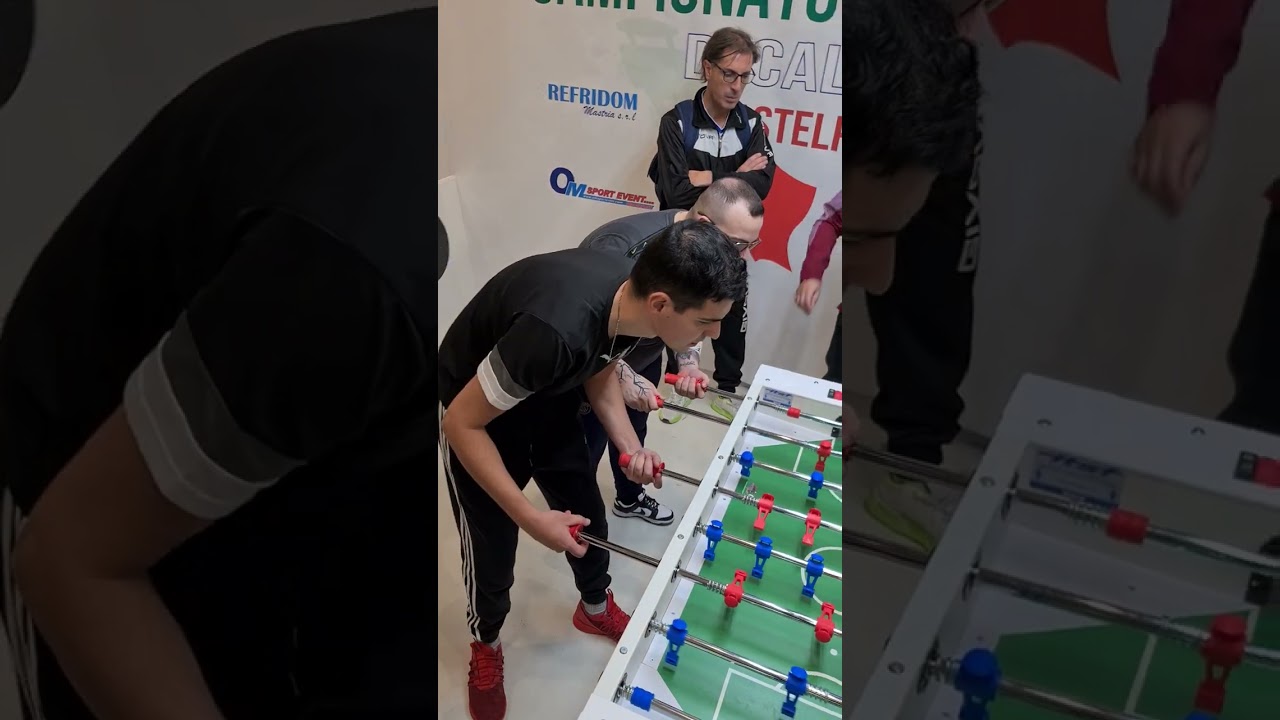 Calcio Balilla Campionato Italiano DOPPIO PRO: Marrazzo - Parello Vs Nesta - Rosica