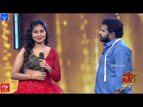 Hyper Aadi Hilarious Comedy - Dhee Celebrity Special - 3rd April 2024 @9:30 PM - Nandu,Jani Master - MALLEMALATV