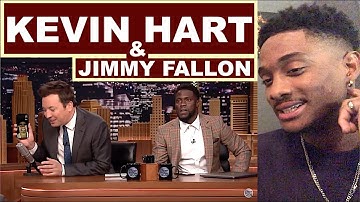 KEVIN HART FaceTimes DWAYNE JOHNSON While Co Hosting The JIMMY FALLON Show - ALAZON REACTION EPI 563