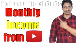 Telugu Techtuts Monthly Income From Youtube 2019 ???