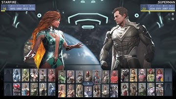 Injustice 2 Character Showcase: Starfire