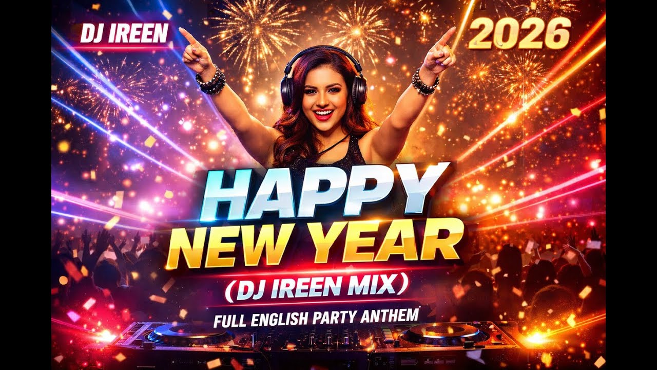 HAPPY NEW YEAR  |  (DJ IREEN MIX – Full English) 2026 | AI Remix Song 🎧  | AI Music | AI Video Song
