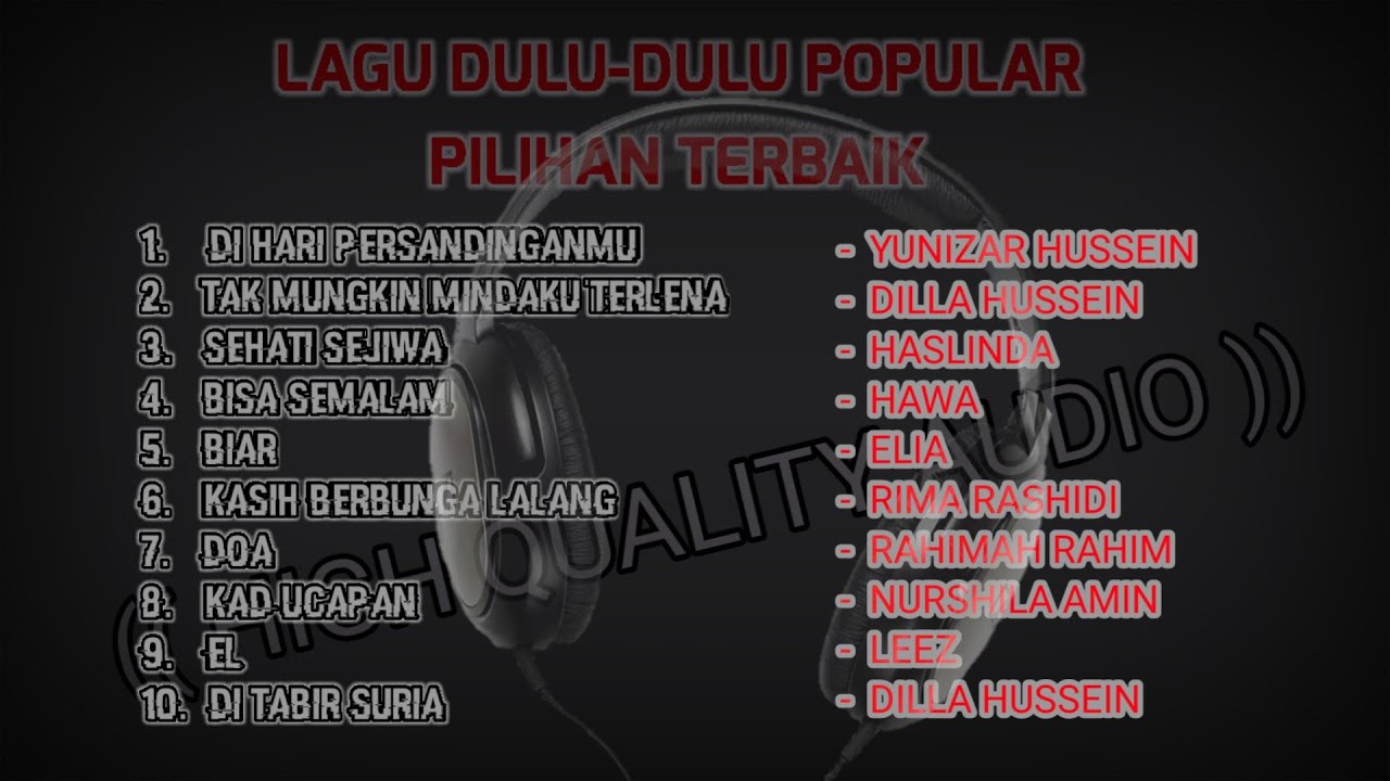 Lagu karaoke perempuan