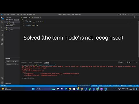 How to download NodeJS and run JavaScript Code first time: