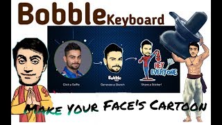 Make Your Face's Cartoon Stickers : Bobble Keyboard screenshot 5