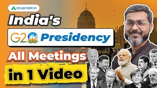 India's G20 Presidency | G20 Summit 2023 | Meetings | G20 Current Affairs 2023 | RBI Grade B 2023