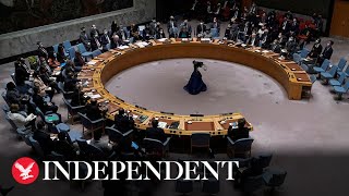UN Security Council erupts in applause for Ukrainian victims