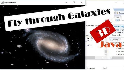 Java 3D: How to Create and Navigate through the Universe (with Source Code)