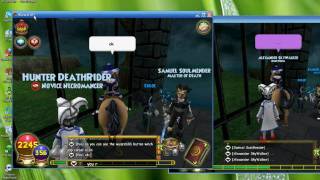 how to float or walk through walls in Wizard 101
