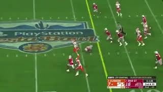 Trevor Lawrence 67-yard TD Run | #3 Clemson vs. #2 Ohio State 2019