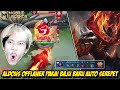 MAIN ALDOUS OFFLANER PAKAI SKIN BARU MUSUH AUTO JADI TOMAT - Mobile legends