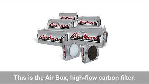 Air Box Inline Carbon and HEPA Filters