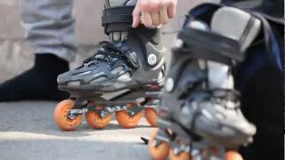 Learn To In-Line Skating. Presentation Of Iphone & Android App - Roll In Line.