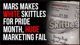 Mars Makes HUGE Marketing Mistake With WHITE Skittles In An Attempt To Virtue Signal For Pride Month