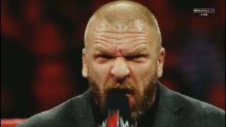 WWE Triple H VS Seth Rollins Promo 2017