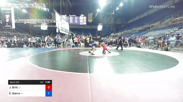 113 Lbs Round Of 64 - Jacob Britt, Louisiana Vs Ed...