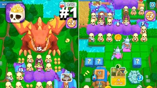 Brave Merge - Battle & Defense  - Hyper Hybrid Casual - Gameplay Walkthrough (iOS & Android) screenshot 5