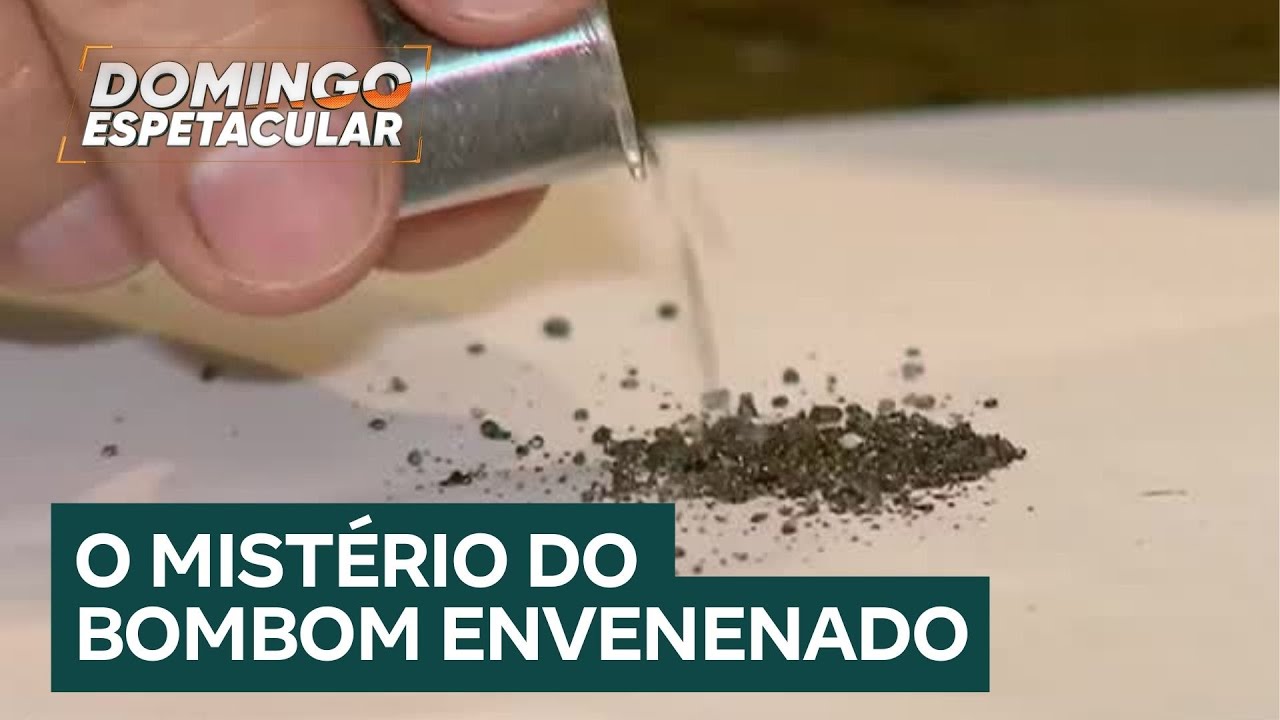 Mistério do Domingo: Duas crianças são envenenadas após comer bombons