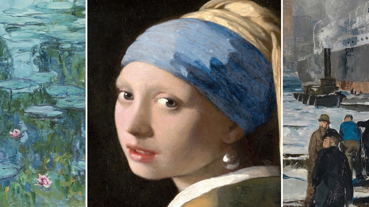 Masterpieces TV — Silent Art Gallery · September 19 Afternoon | Girl With A Pearl Ear… & others