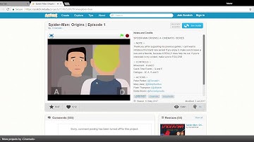 Spider Man  Origins   Episode 1 on Scratch   Google Chrome 12 5 2017 5 44 30 PM