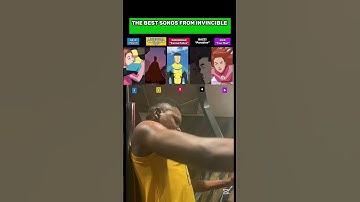 Thumbnail of The Best Songs From INVINCIBLE: d4vd "Feel It", Karma Police, Your Man  #shorts #invincible #music