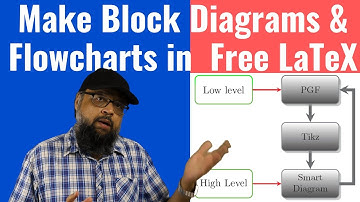 How to make Block Diagrams and Flowcharts using Free Latex
