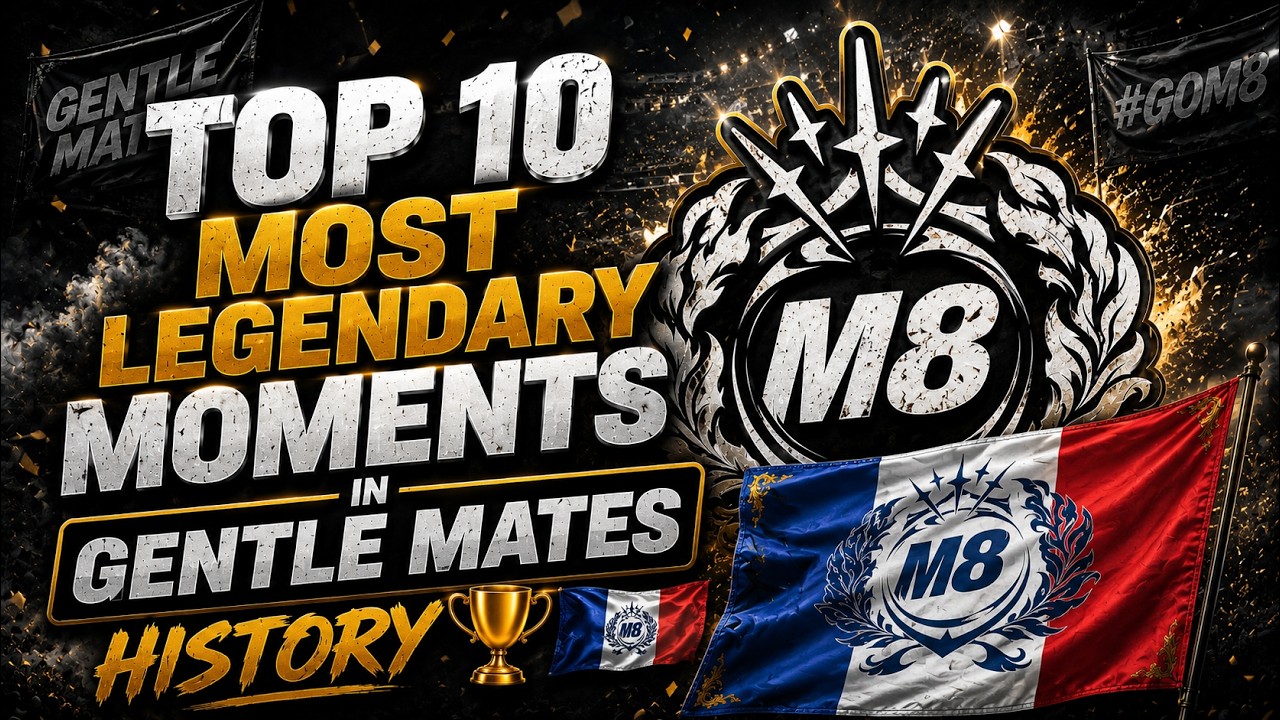 Top 10 Most Legendary Moments in Gentle Mates History 🏆🇫🇷 - YouTube