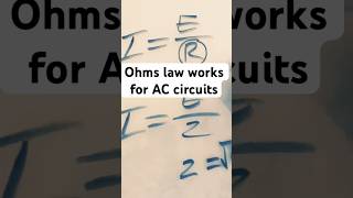 Does ohms apply? #electricians #diy#science#maths#industrialelectrician#electricalengineering