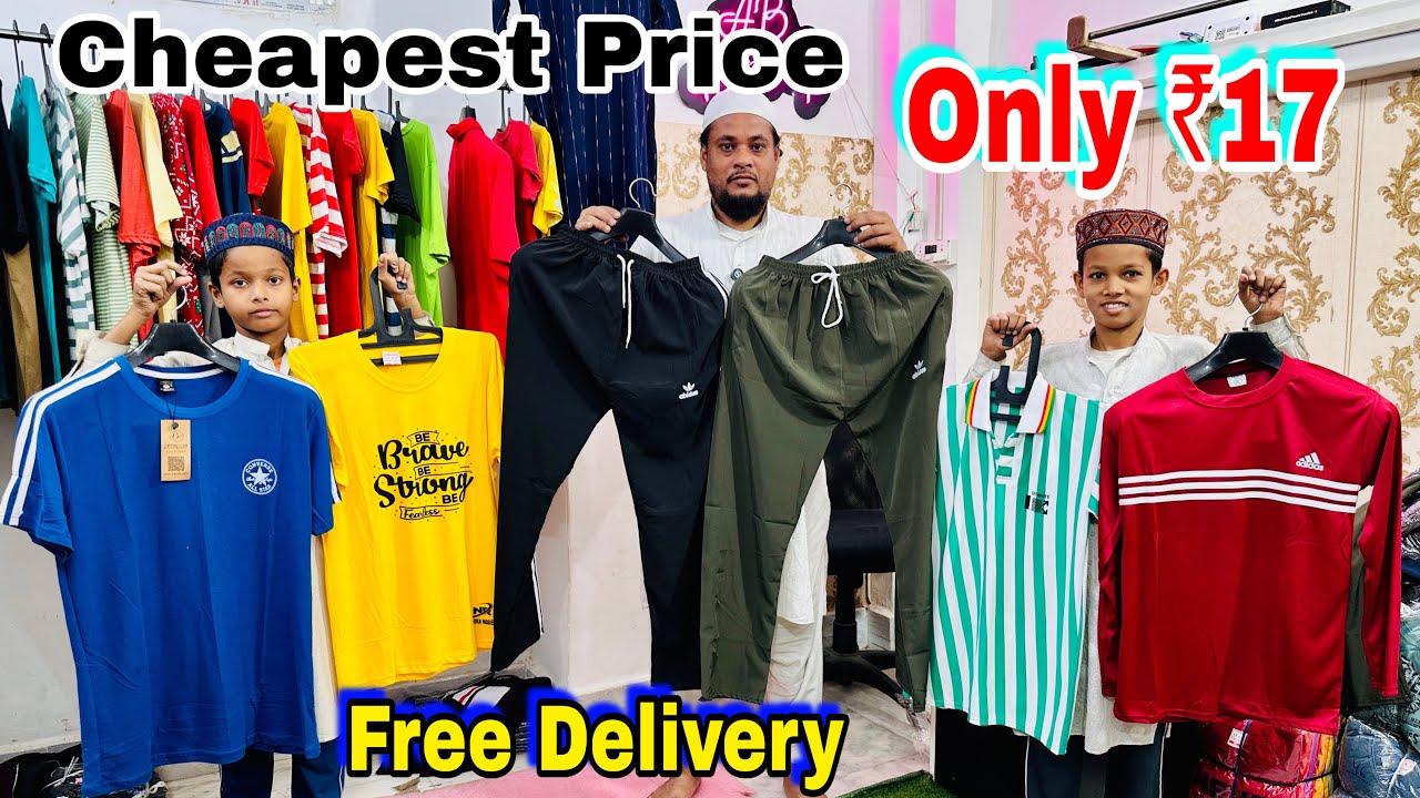 Cheapest Price BD T Shirt Wholesaler in Kolkata METIABURUZ #wholesalemarket
