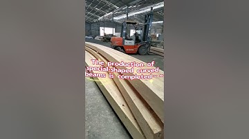 The production of special shaped curved beams is completed#shorts#shortsvideo#shortsyoutobe#logcabin