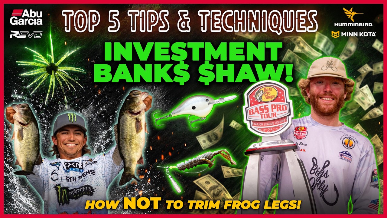 Urchin rig evolution, Free rigs trending, Trey's got what? Top 5 Bass Fishing Tips + Trends