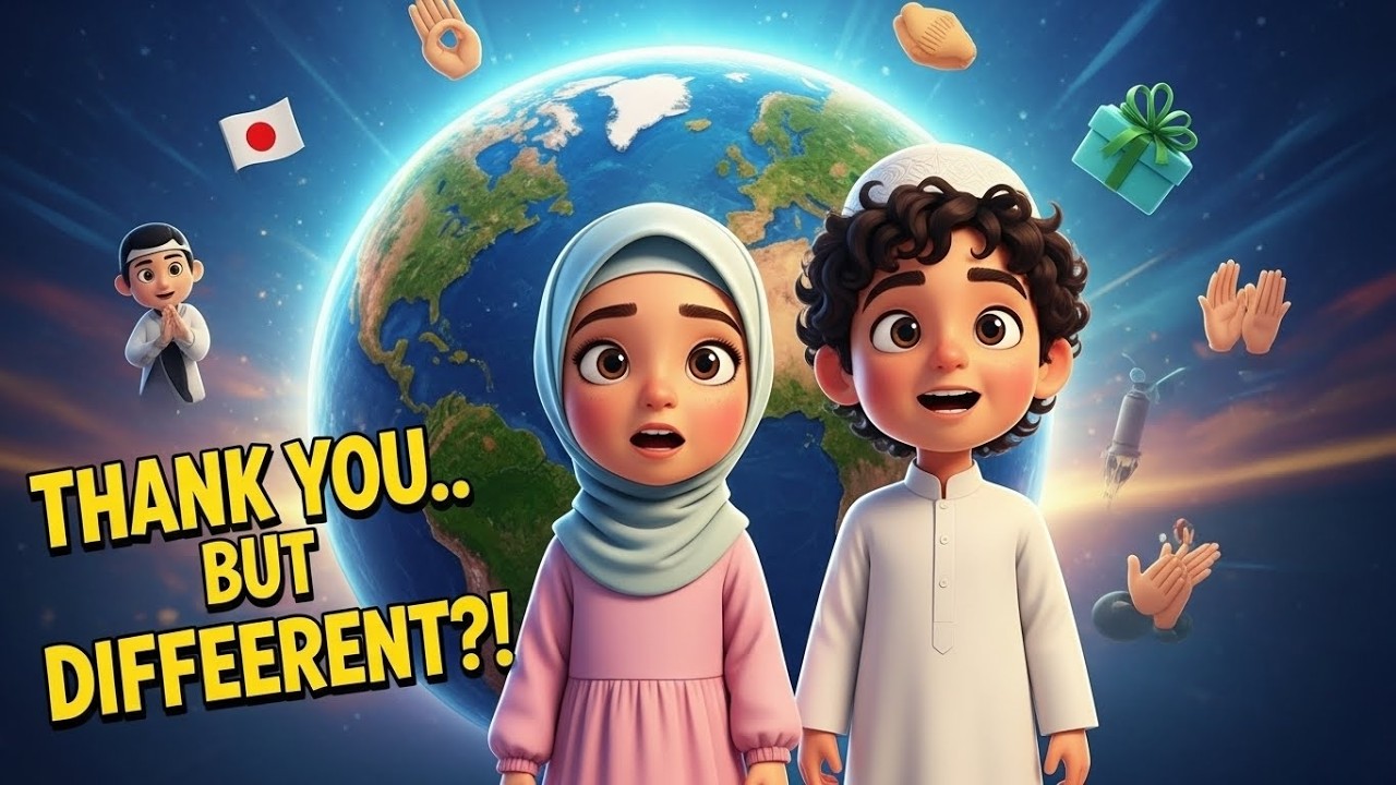Дети по всему миру говорят «Спасибо» по-разному (Это удивительно!) | Inaya Kids