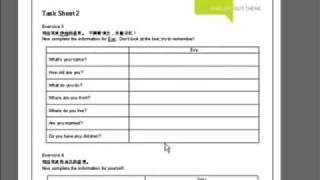 How to use English Out There Self-Study materials
