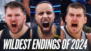The NBA’s WILDEST Endings of the 2024 Calendar Year 👀🔥