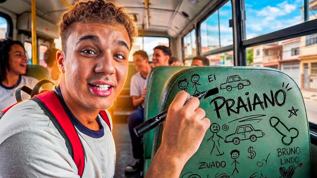 Você Já Rabiscou No Ônibus?