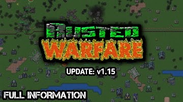 RUSTED WARFARE UPDATE: v1.15 | FULL INFORMATION