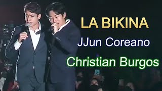 CANTÉ LA BIKINA CON CHRISTIAN BURGOS