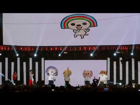 2013.12.31去高雄夢時代看跨年演唱會(open 小將家族熱舞)