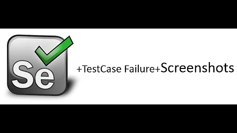 How to take screenshot of failed test cases in Selenium Webdriver