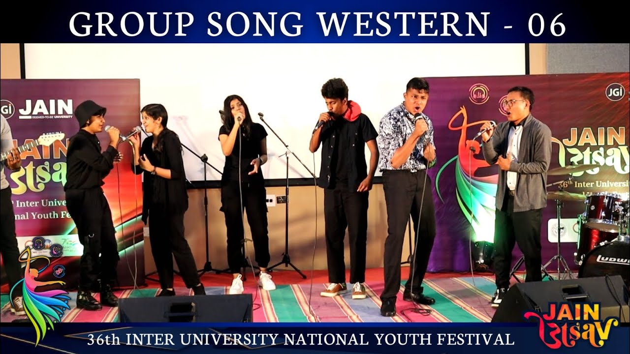 06 Group song Western by Kannur University students from Kerala | National youth festival