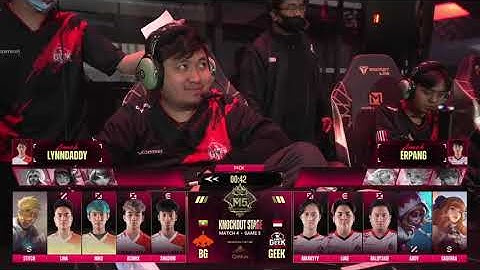 ENG M5 Knockouts Day 2 GEEK vs BGGame 4