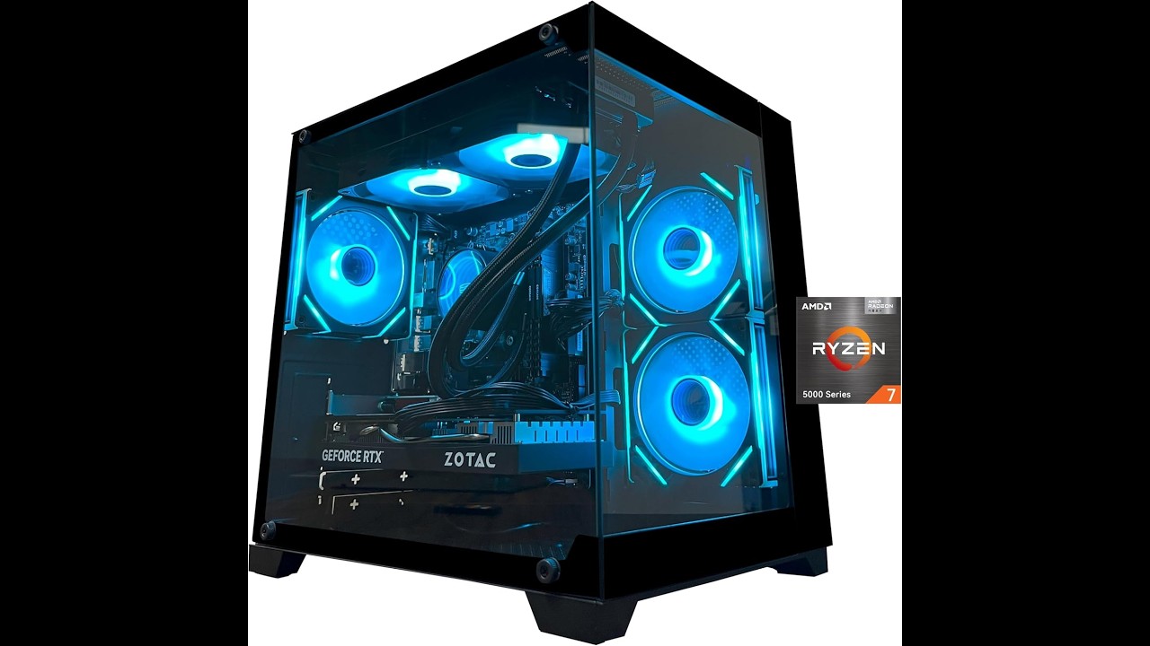 Review: YAWYORE RTX 5060 Gaming PC – Ryzen 7 5700X, 32GB RAM & 1TB 