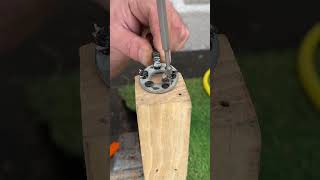 This simple screw technique creates perfect results #DIYProjects #CreativeSolutions #ToolTips