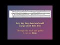 Middle of video