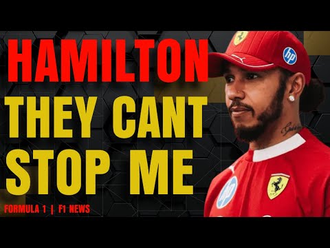 HAMILTON SAYS THEY CANT STOP ME | F1 NEWS