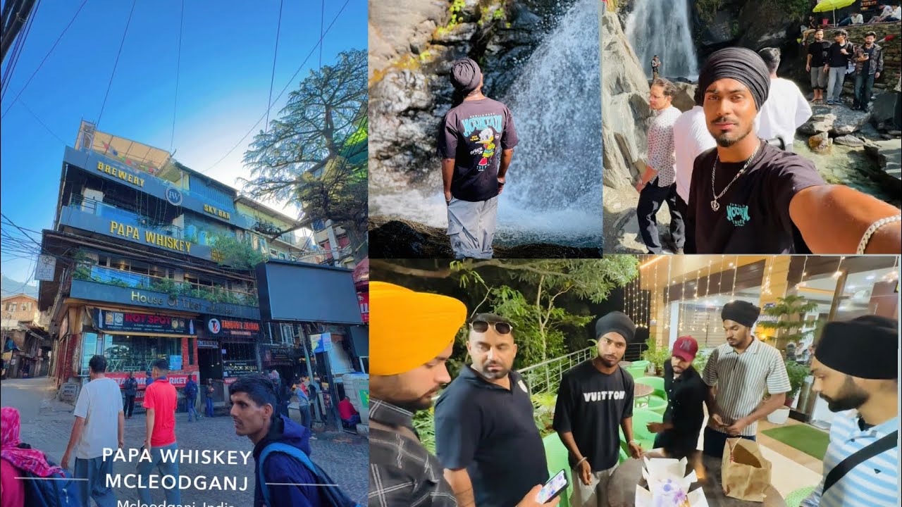 BIRTHDAY VLOG 2 DHARMSALA PUJ GY MASTI MASTI MA 😂😁✌️Full masti ji 😂jalandhar tanki mhola 😂✌️